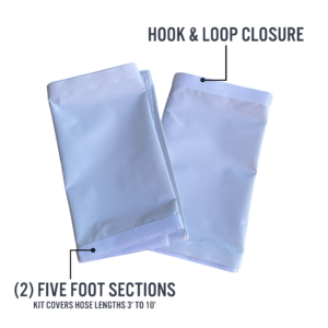 2 pieces of 5 foot cover fabcric