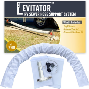 Levitator RV Sewer Hose Support Kit - 7 Foot Span